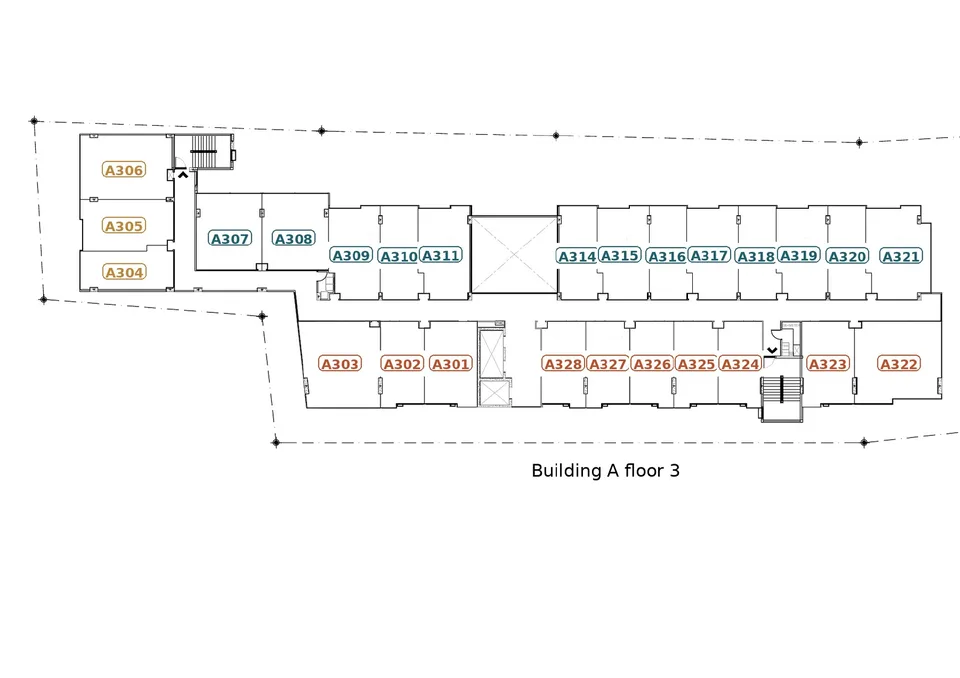 Building A · floor 3