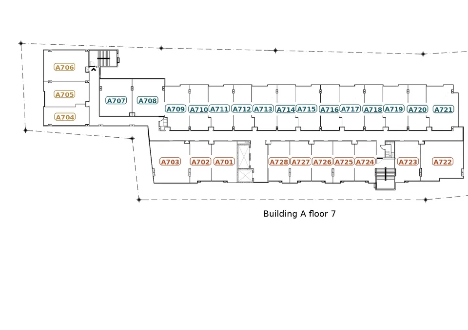 Building A · floor 7
