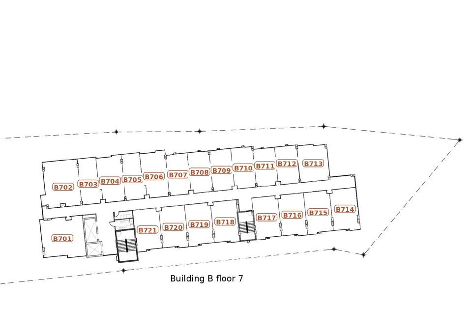 Building B · floor 7