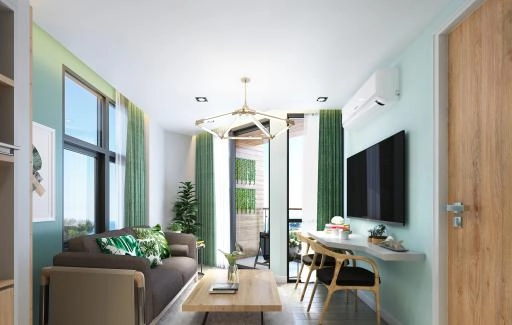 B512 One-bedroom apartment type B1 Serene Condominium Phuket