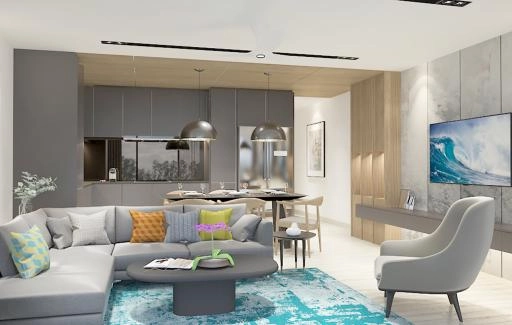 B301 Двуспальные апартаменты тип 3A Bright Phuket