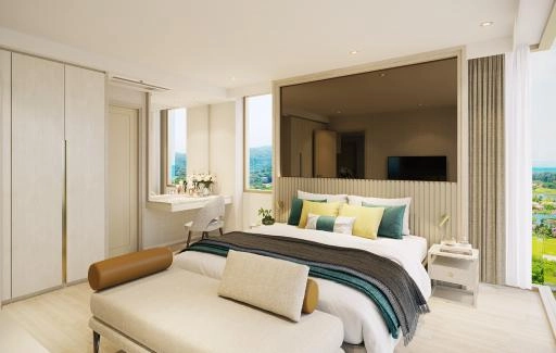 B801 Двуспальные апартаменты тип A The Ozone Oasis Condominium