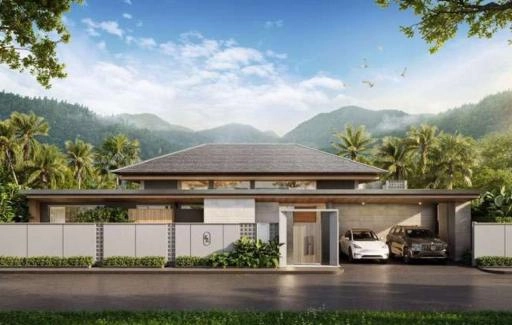 KCM21 Three-bedroom villa type M The Title Villa Kirara