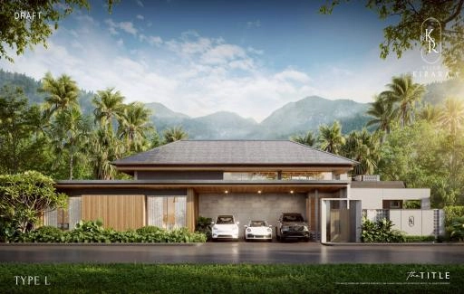 KCL23 Villa de cuatro habitaciones tipo L The Title Villa Kirara