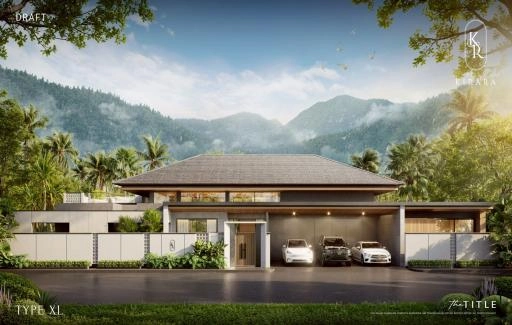 KCX22 Villa de cuatro habitaciones tipo XL The Title Villa Kirara