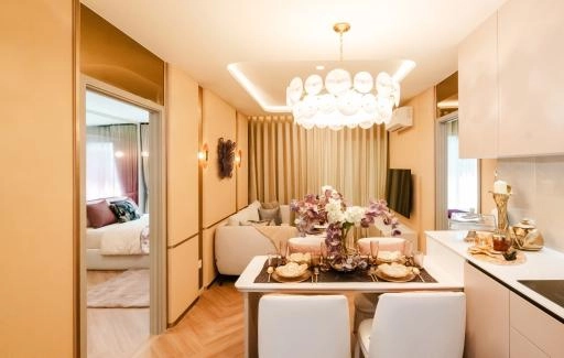 CKG202 อพาร์ตเมนต์ขนาดสองห้องนอนประเภท 2BPL-1 The Title Coralina