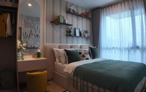 BND303 อพาร์ตเมนต์แบบสองห้องนอนประเภท 2BM The Title Balcony