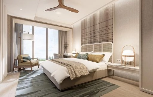 5201 อพาร์ตเมนต์สามห้องนอนประเภท 3B-A Bellaguna Lake Residences Lotus