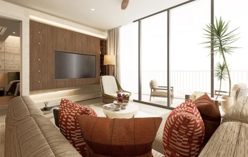 3203 Drei-Zimmer-Wohnung Angsana Topaz