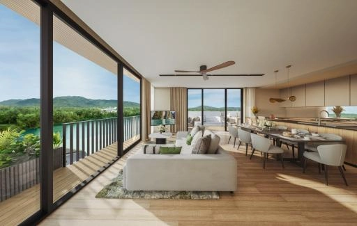 Two-level three-bedroom apartment #2106