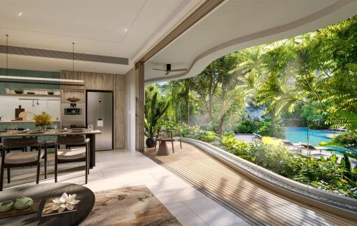2401 双卧室带游泳池的顶层公寓 Garrya Residences