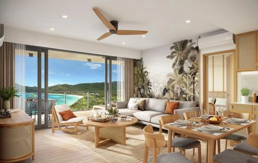 3202 Трёхспальные апартаменты Laguna Beach Residences Seashore