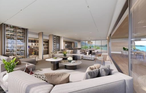 204 Penthouse avec quatre chambres Banyan Tree Beach Residences Oceanus