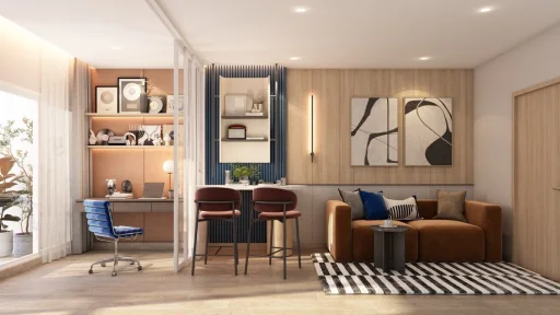 1BR-34 Апартаменты с 1 спальней, 34 м² Supalai Kram Srisunthon Phuket