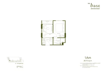 020328 Appartement avec une chambre · 1Am THE BASE Midtown Phuket