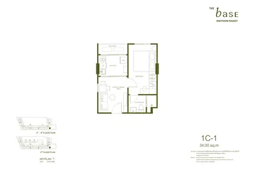 一卧室公寓 · 1C-1 #010809