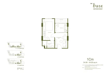 One-bedroom apartment · 1Cm #010814