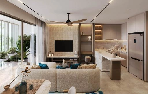 1305 Двуспальные апартаменты тип 2Bed-2A Laguna Lakeside 2