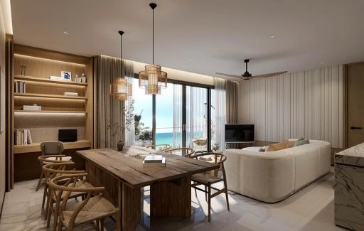 1304 Двуспальные апартаменты тип 2Bed-2A-M Laguna Lakeside 2