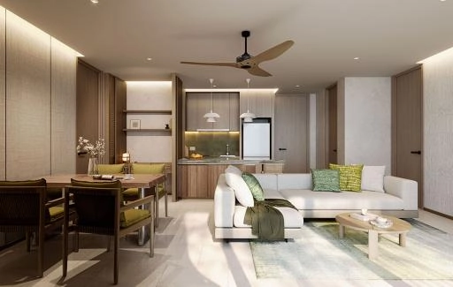 2402 Трехспальные апартаменты тип 3Bed-3A-M Laguna Lakeside 2