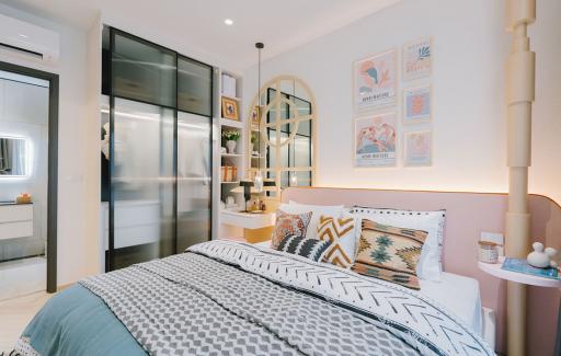 Односпальные апартаменты тип 1BR Legend #B305