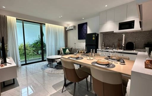 Apartamentos de dos habitaciones tipo C #B624