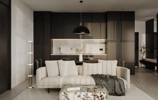 A110 One-bedroom apartments type B-A Bamboo forest