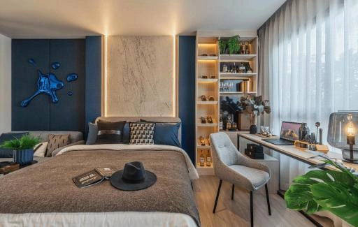 One-bedroom apartment type 1C #010410