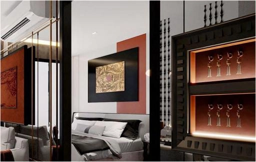 3-bedroom apartments type 3BR-LUX #E705