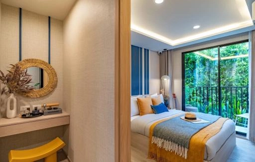 A125 Односпальные апартаменты тип SMART LIVING Origin Place Centre Phuket