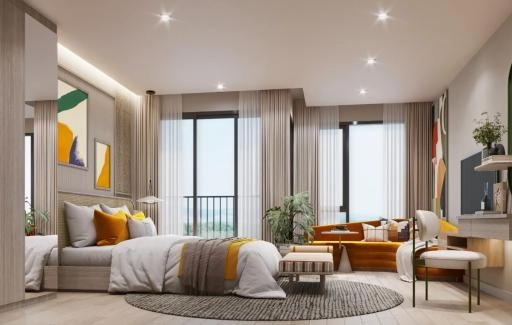 A201 Двуспальные апартаменты тип MASTER LIVING Origin Place Centre Phuket
