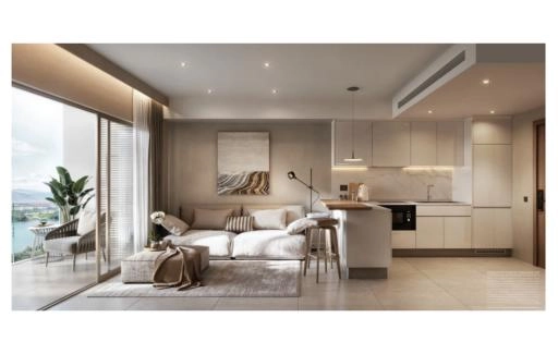 Two-bedroom apartments type B2.1 #A709