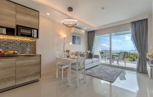 C106 D1 type two-bedroom apartments with a pool and terrace Babylon sky garden II
