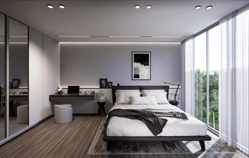 C206 1BR-A type one-bedroom apartment Enigma residence 