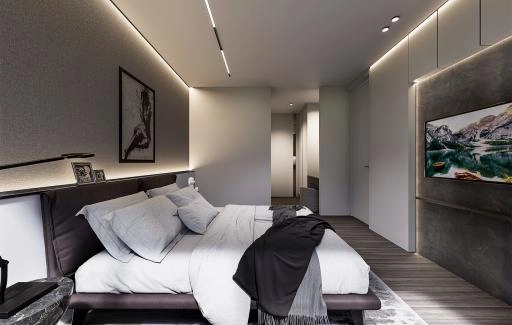 B201 1BR-E type one-bedroom apartments Enigma residence 
