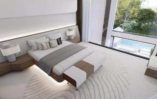 B103 Двуспальные апартаменты тип DUPLEX-2BR Sole Mio Condominium