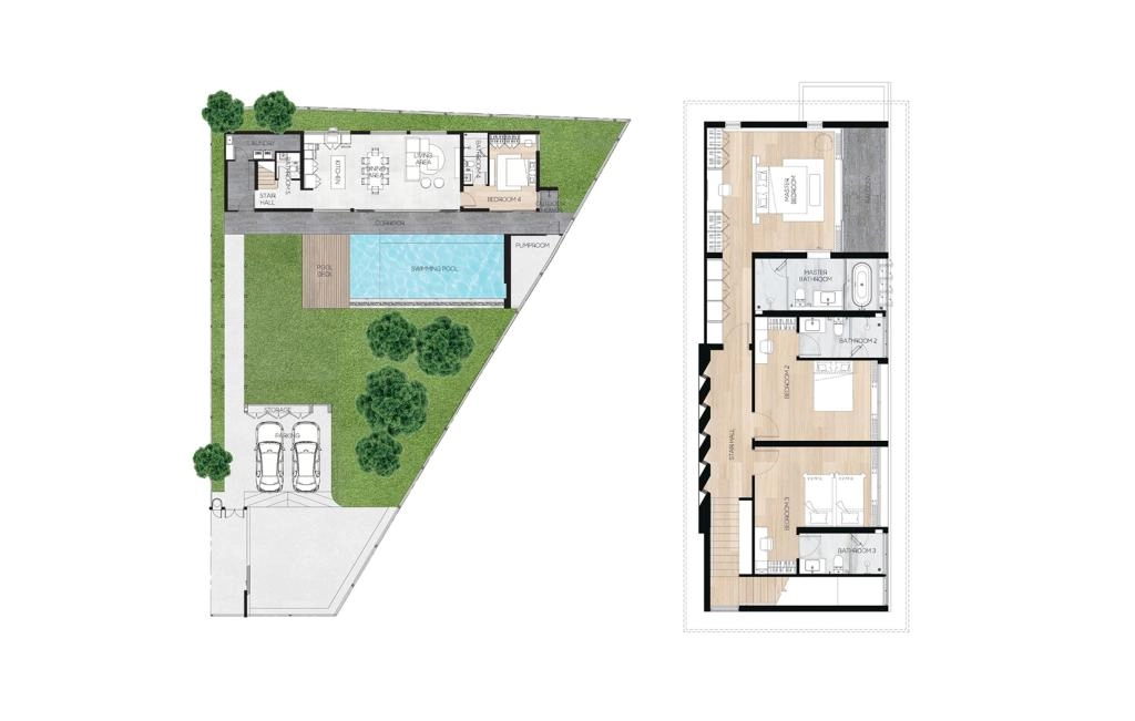 Villa with four bedrooms type A3