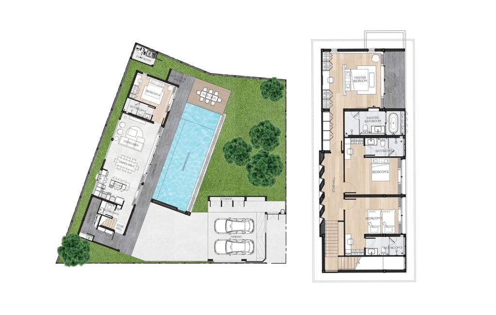 Villa with four bedrooms type A5