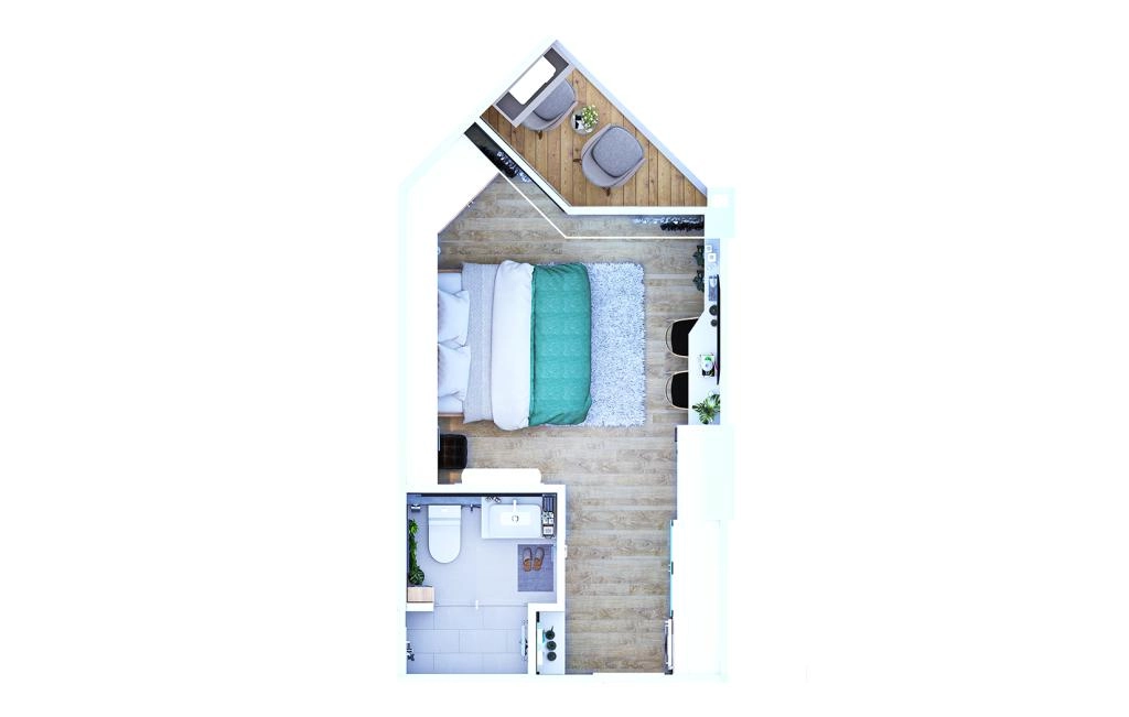 Studio apartment type A1