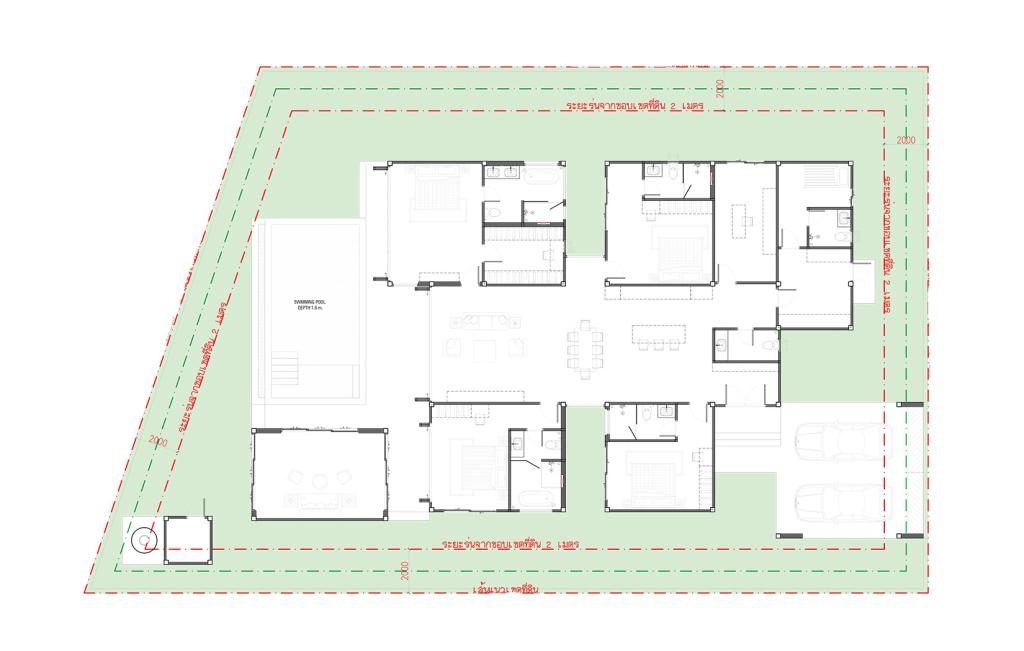 Villa with four bedrooms type C2
