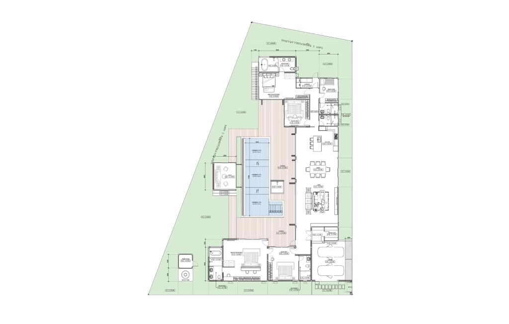 Four-bedroom villa type C3