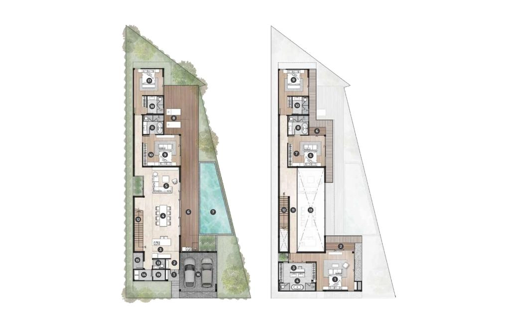 Villa with four bedrooms type T3