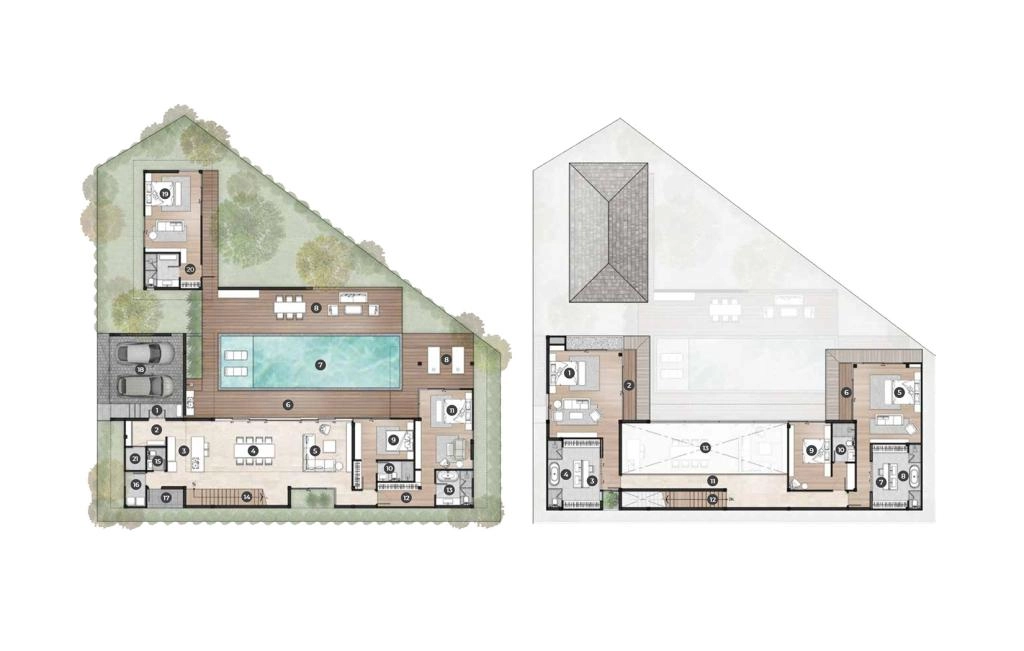 Villa with five bedrooms type O4