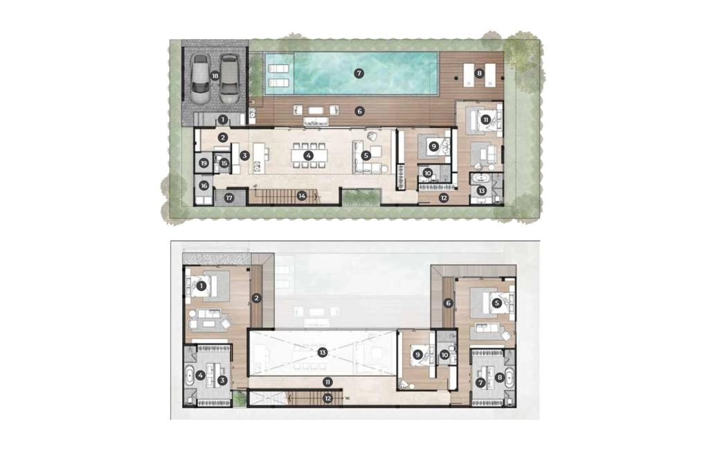 Villa with five bedrooms type O1