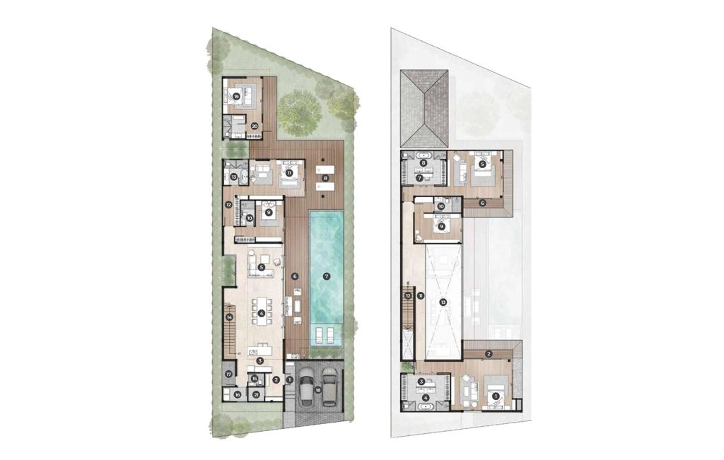 Five-bedroom villa type O3