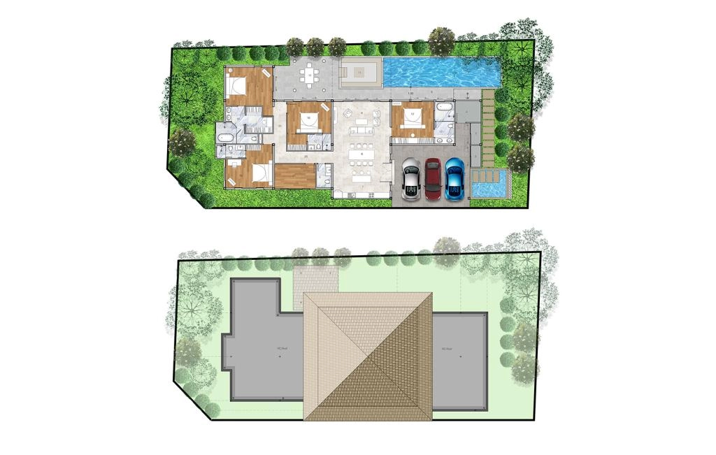 Villa with four bedrooms type V01