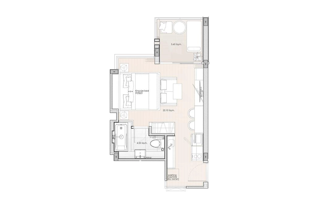 Studio apartment