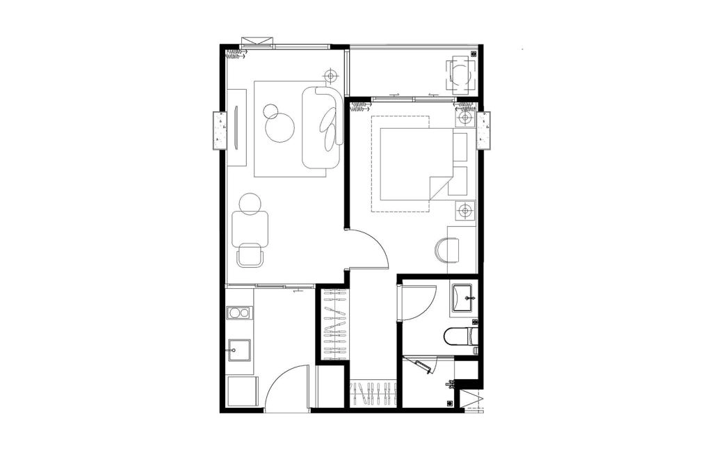 One-bedroom apartment