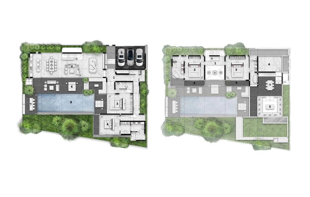 Five-bedroom villa type A11