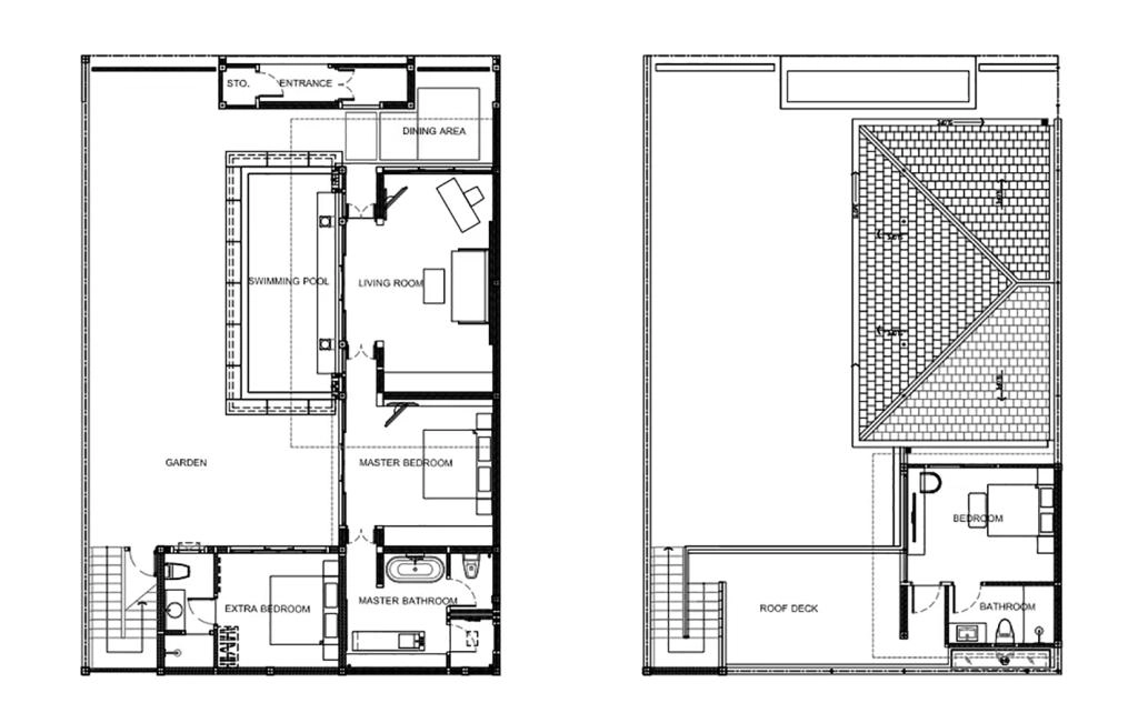 Villa with three bedrooms